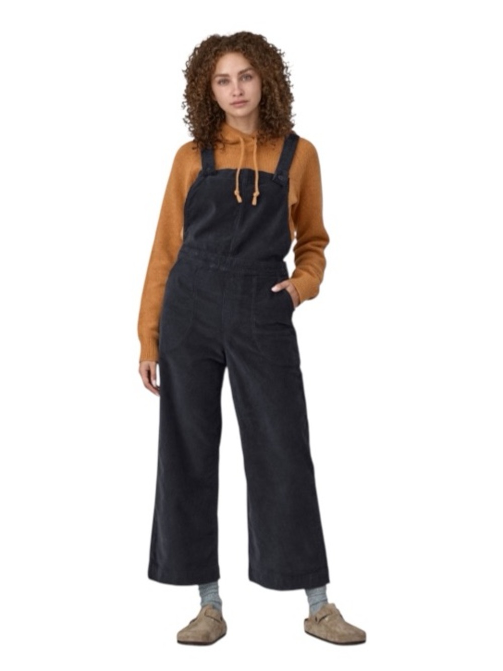 Patagonia Stand Up Cropped Corduroy Overalls